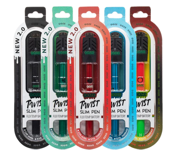 Twist Slim Pen - 320 MAh Flex Temp Battery