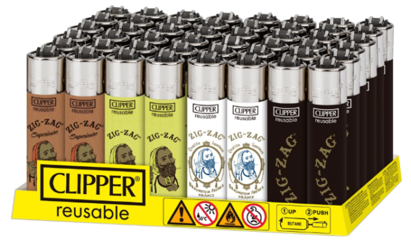 Clipper Classic Large Zig Zag Collection[48ct/Pk]