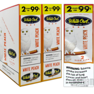 White Owl Cigarillos (30 Pouches, 2Cigars/Pouch)