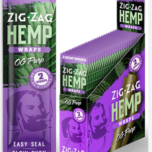Zig-Zag Hemp Wrap (25/2 Packs)