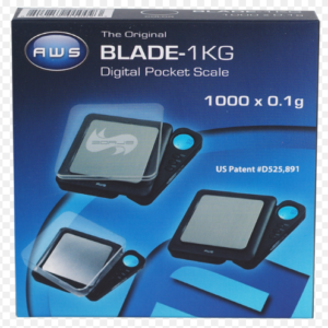 AWS-Blade-1kg Digital Pocket Scale Black 1000X0.1g