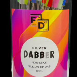 5" FD Metal Dabber W/Silicon Tip 50CT/Jar Gold