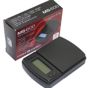 Fast Weigh (MS-600) 600X0.1g  Blk Digital Pocket Scale