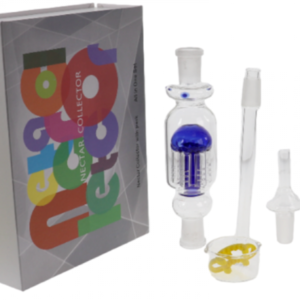 Nectar collector with 6 Arm Perc 14mm Blue