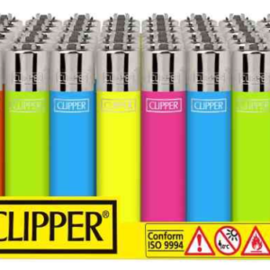 Clipper Classic Large Solid Fluo Colors [48ct/bx]