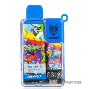 SNOW WOLF 9000 PUFF 10CT/BOX