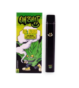 OH SHIT 3G DISPOSABLE VAPE 5 UNITS