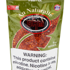OHM AU NATURALLE PIPE TOBACCO 6OZ BAG