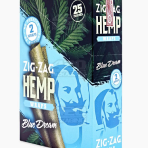 ZIG ZAG HEMP WRAPS 2PK/25PC/50CT