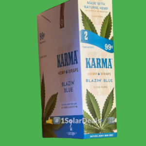 KARMA HEMP WRAPS 2 FOR 0.99 25PC/50CT