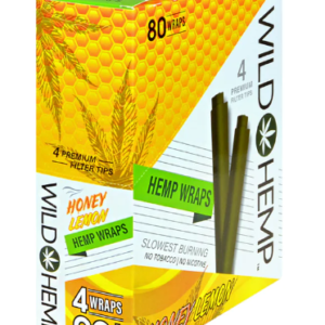 WILD HEMP WRAPS 4 FOR $ 0.99 20PC/80CT