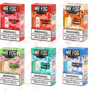 Mr Fog Switch SW15000 12ML 15000 Puffs Disposable Vape With Smart Screen-10pk