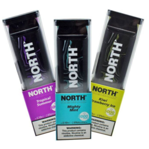 NORTH 0%NICOTINE 5000PUFFS 10PC/BOX