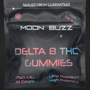 MOON BUZZ 500MG PER GUMMY 15PCS/POUCH 6CT DISPLAY