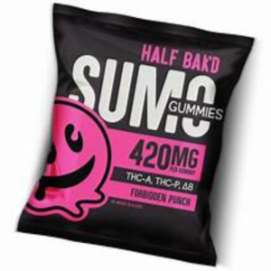 SUMO HALF BAKD 10000+MG GUMMIES BAG 30CT/BOX 2 GUMMIES/PACK