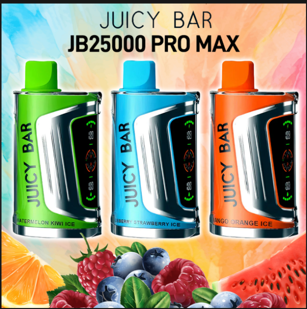 JUICE BAR 25000PUFFS PRO MAX 5% NICOTINE 5PCS/BOX