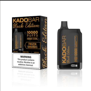 KADO BAR BLACK EDITION 10000PUFFS 18ML 5.0%NIC 5/BOX