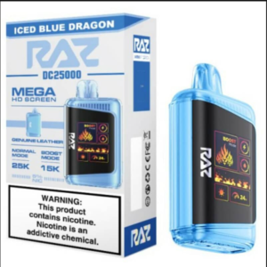 RAZ DC 25K PUFFS 5/BOX