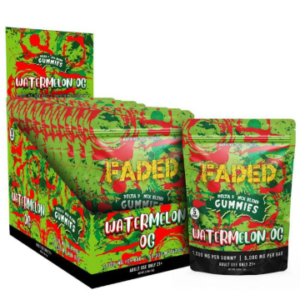 FADED DELTA 9 GUMMIES 50000MG PER BOX 10CT/BOX