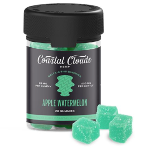 COASTAL CLOUDSHEMP DELTA-9 THC GUMMIES 6BOTTLE/BOX