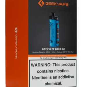 GEEKVAPE B100 KIT ATOMIZER CAPACITY 4.5ML BATTERY WATTAGE 100 W